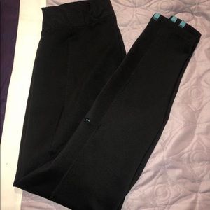 Adidas Blue Stripe Leggings